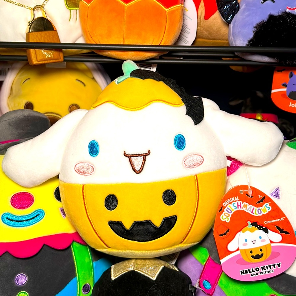 7” Hello Kitty and Friends Squismallow Halloween Cinnamoroll